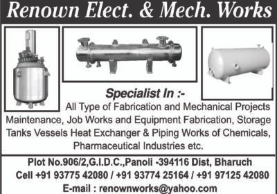 Chemical-Plant-RENOWN-ELECT.-MECH.-WORKS-ANKLESHWAR