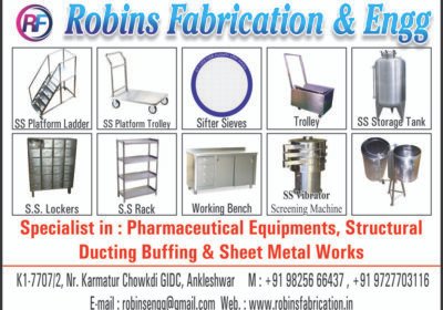 Machin-Mfg.-PharmaceuticalRobins-Fabrication-Engg-ANKLESHWAR