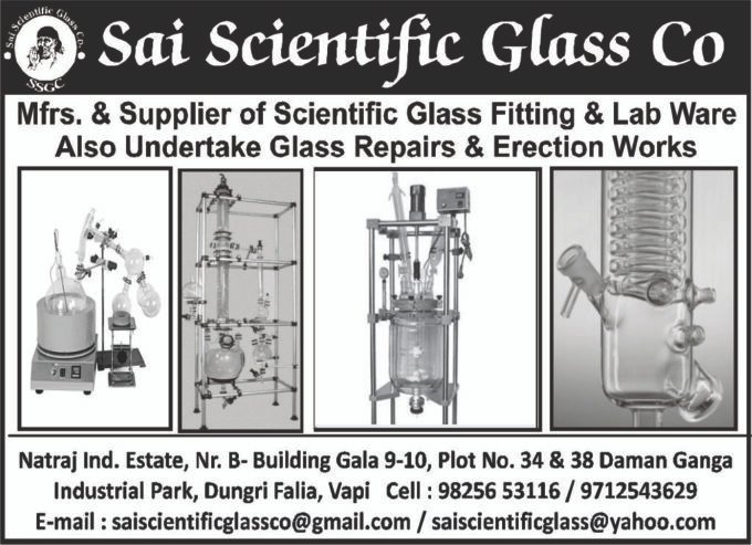 SCIENTIFIC GLASS( SAI SCIENTIFIC GLASS CO.